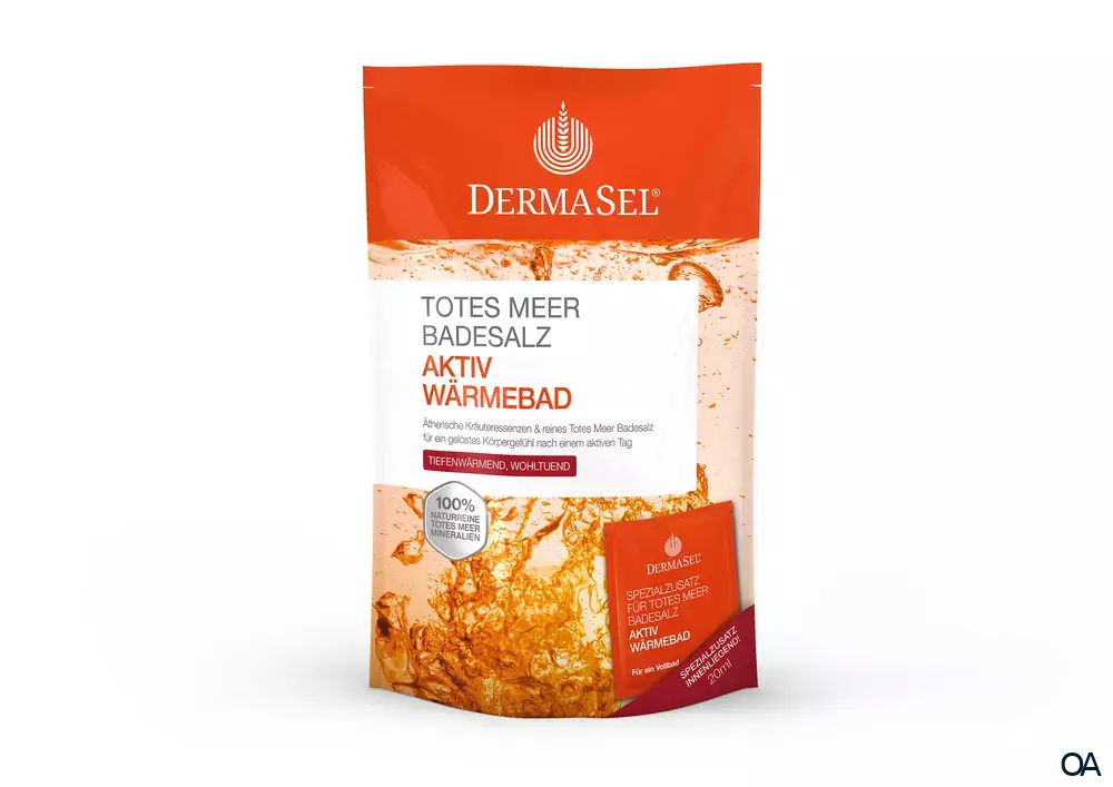 DermaSel® Totes Meer Badesalz Aktiv Wärmebad DermaSel® Totes Meer Badesalz Aktiv Wärmebad
