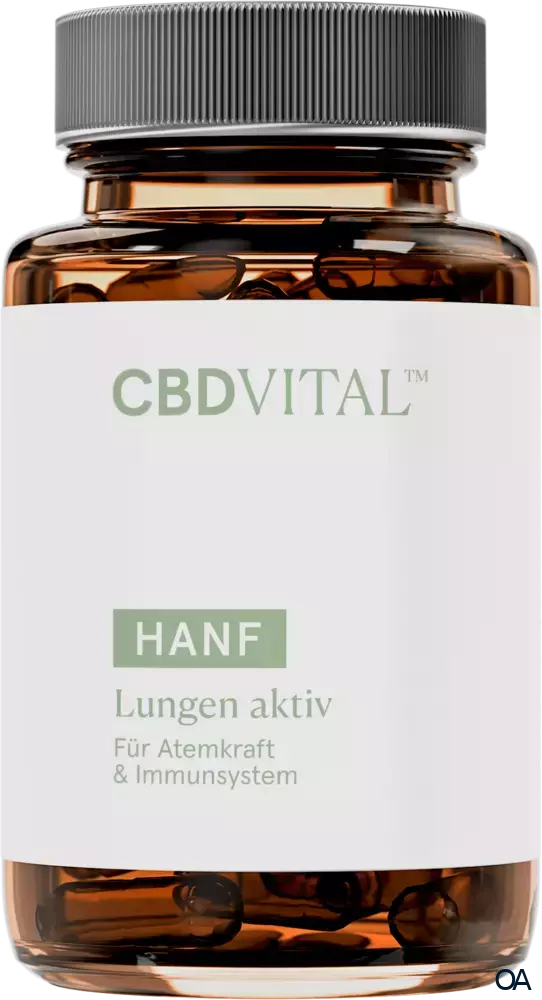 CBD VITAL Hanf Lungen aktiv Kapseln CBD VITAL Hanf Lungen aktiv Kapseln
