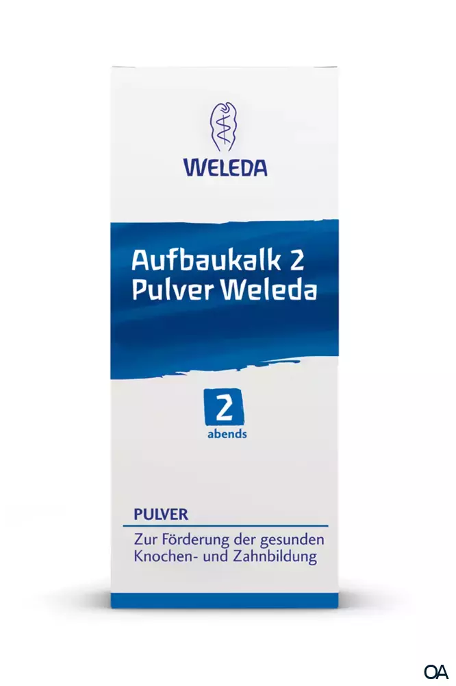 Weleda Aufbaukalk 2 Pulver Weleda Aufbaukalk 2 Pulver