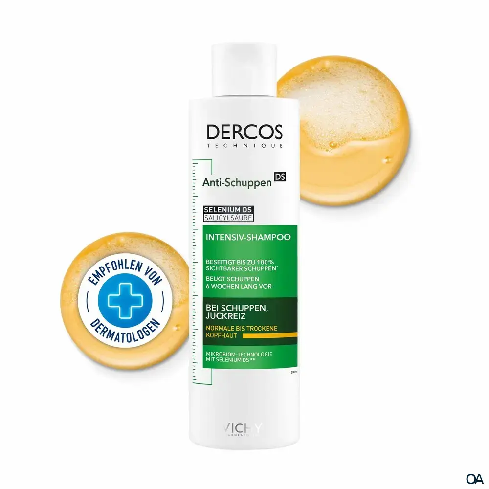 VICHY Dercos Anti-Schuppen Shampoo trockene Schuppen VICHY Dercos Anti-Schuppen Shampoo trockene Schuppen