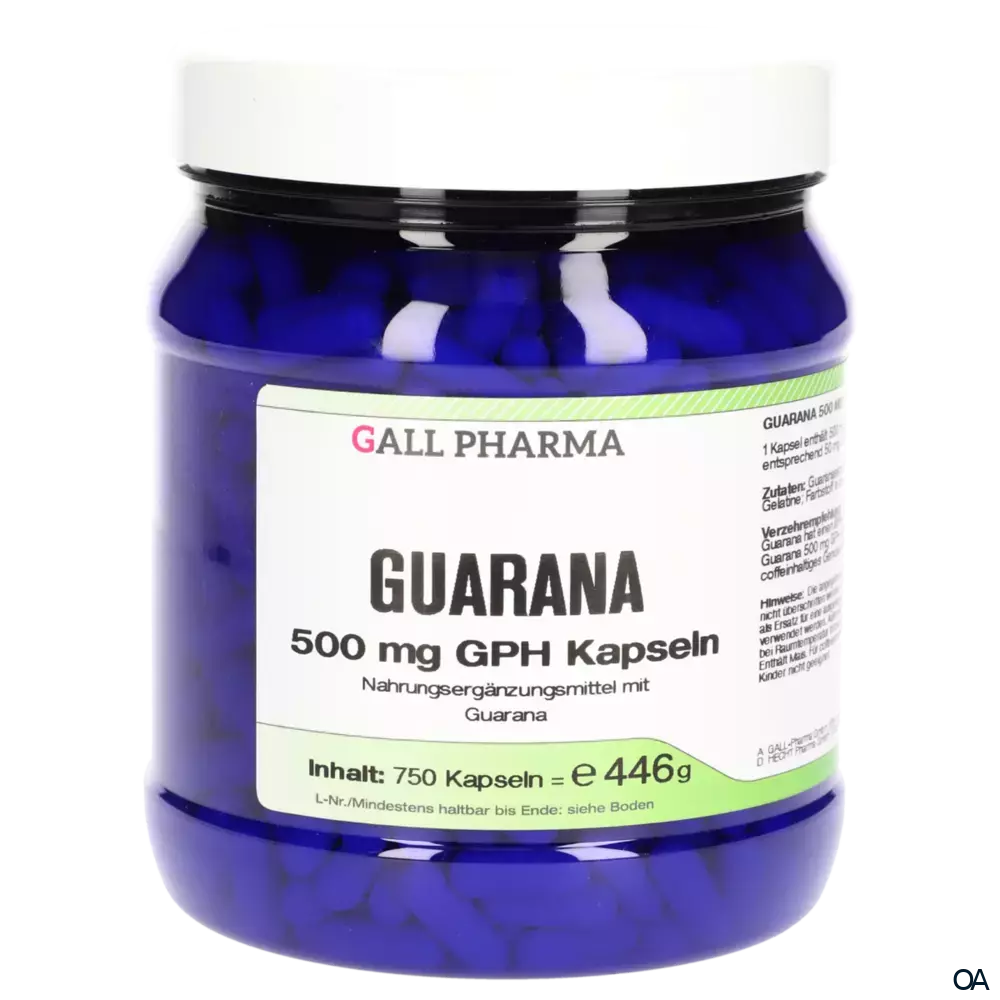 Gall Pharma Guarana 500 mg Kapseln Gall Pharma Guarana 500 mg Kapseln