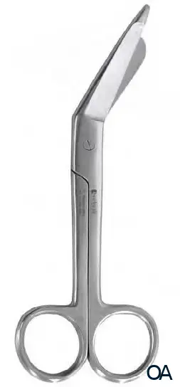 Kozbach Pharma 36R Lister Verbandschere, 14,5 cm