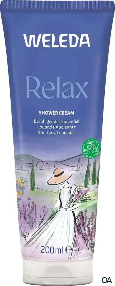 Weleda Relax Shower Cream Lavendel - Cremedusche