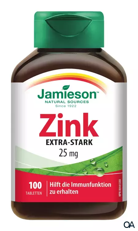 Jamieson Zink 25 Mg Tabletten Jamieson Zink 25 Mg Tabletten