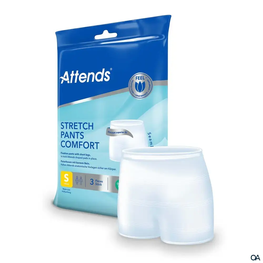 Attends Stretch Pants Comfort S - Fixierhosen mit kurzem Bein