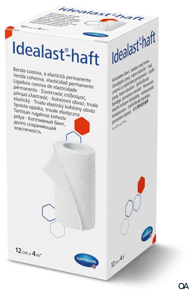 Idealast®-haft kohäsive, dauerelastische Idealbinde 12 cm x 4 m