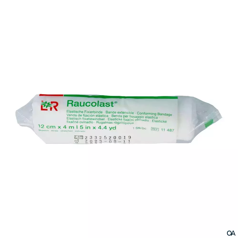 Raucolast® Elastische Fixierbinde 12 cm x 4 m