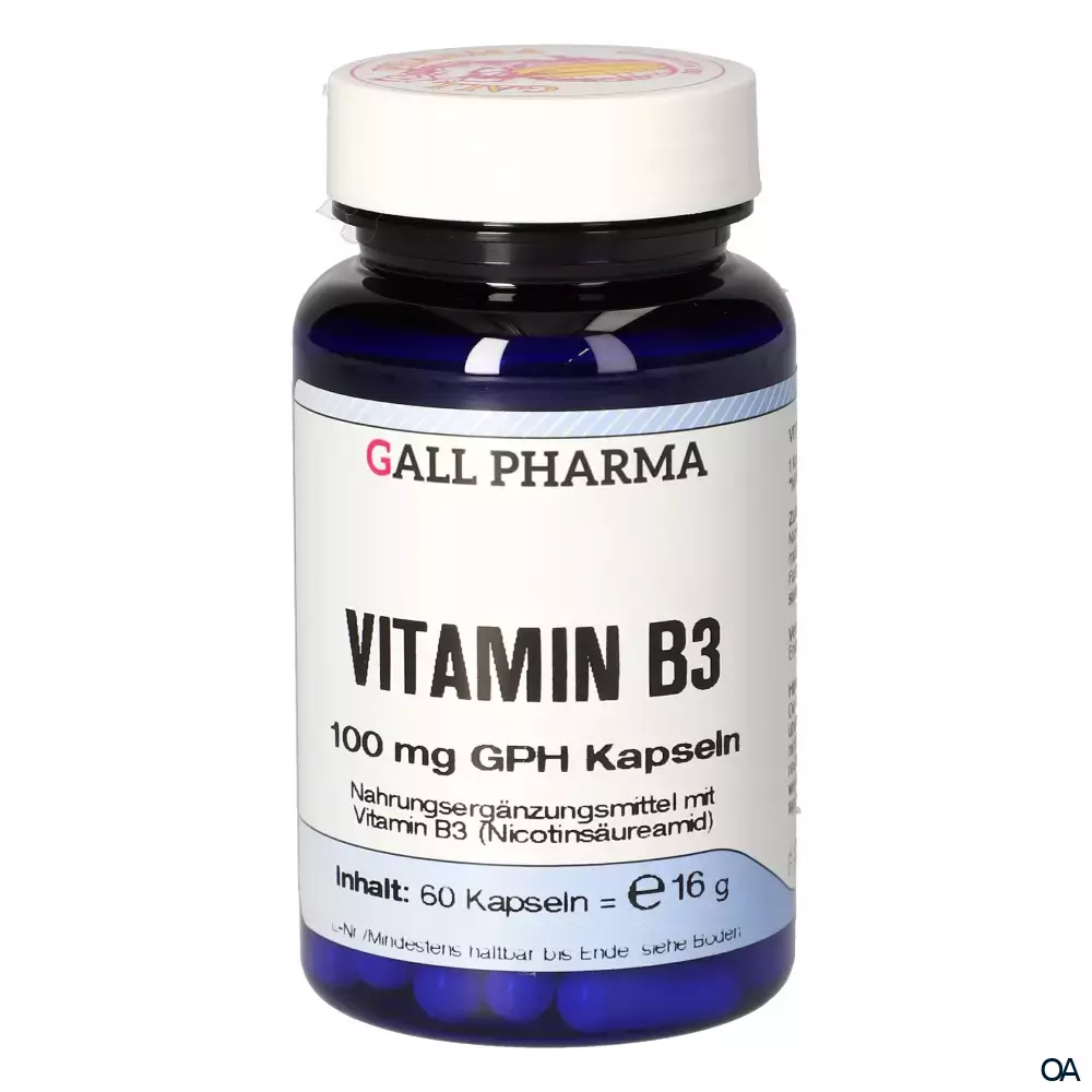 Gall Pharma Vitamin B3 100 mg Kapseln