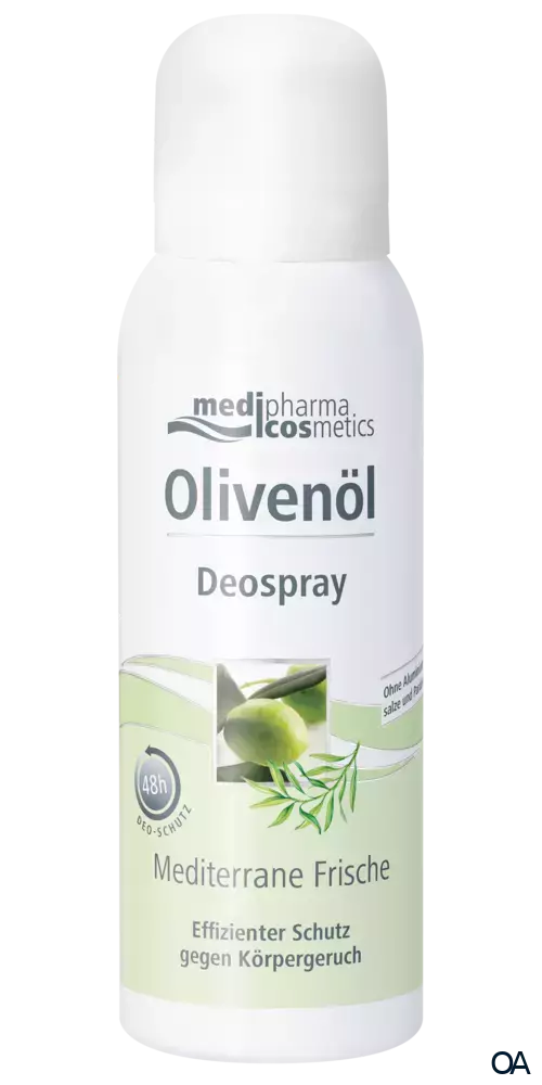 medipharma cosmetics Olivenöl Deospray Mediterrane Frische