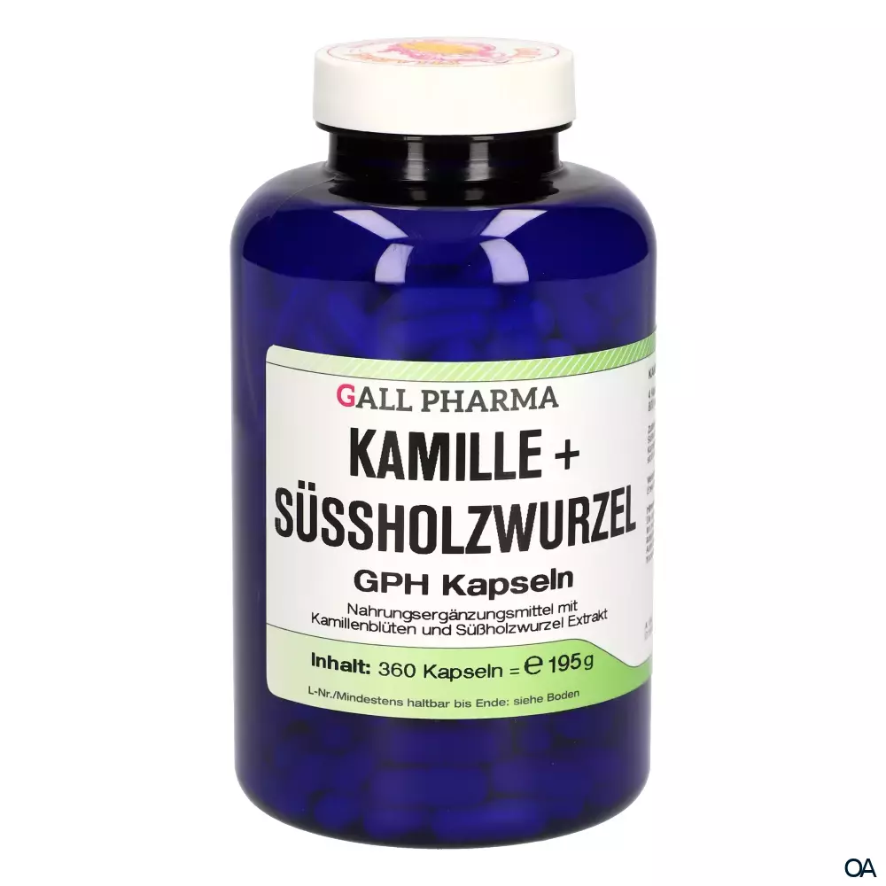 Gall Pharma Kamille + Süßholzwurzel Kapseln