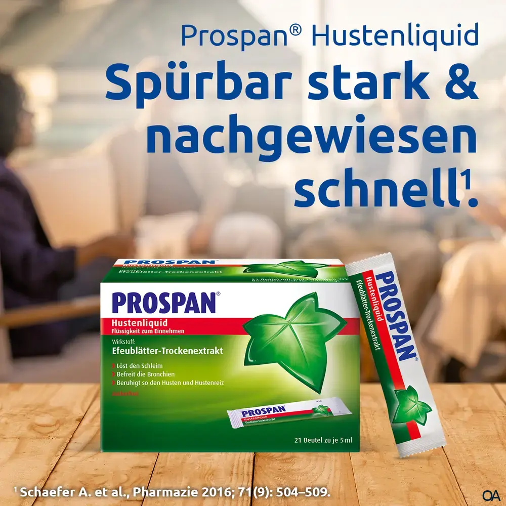 Prospan® Husten Liquid Beutel 5 ml – Flüssigkeit zum Einnehmen Prospan® Husten Liquid Beutel 5 ml – Flüssigkeit zum Einnehmen