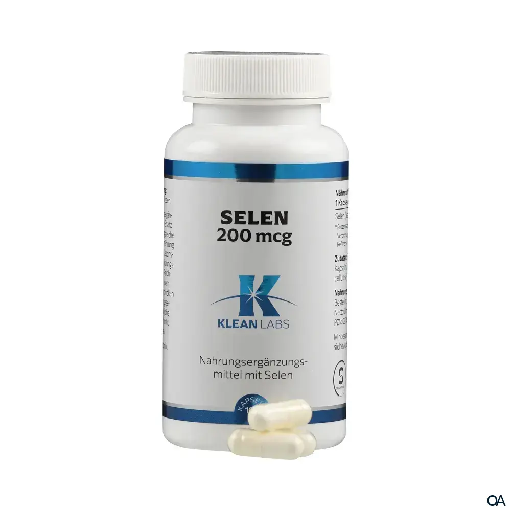 Klean Labs Selen 200 mcg Kapseln Klean Labs Selen 200 mcg Kapseln