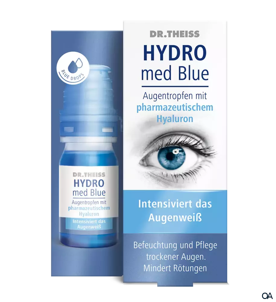 DR. THEISS HYDRO med Blue Augentropfen Multidose DR. THEISS HYDRO med Blue Augentropfen Multidose