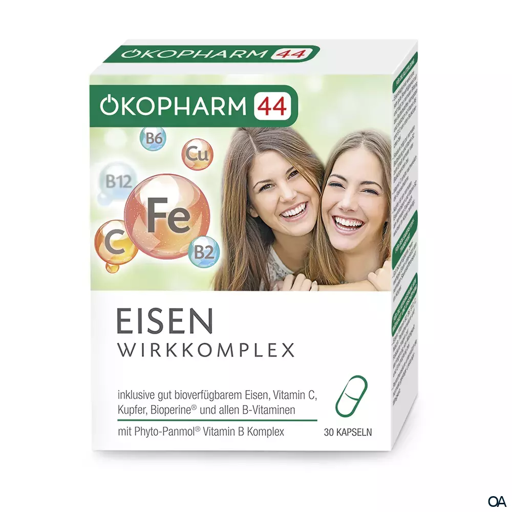 Ökopharm® Für den Mineral-Haushalt Eisen Kapseln Ökopharm® Für den Mineral-Haushalt Eisen Kapseln