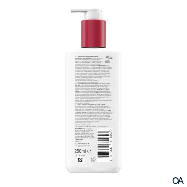 Neutrogena Norwegische Formel Intense Repair CICA Bodybalsam