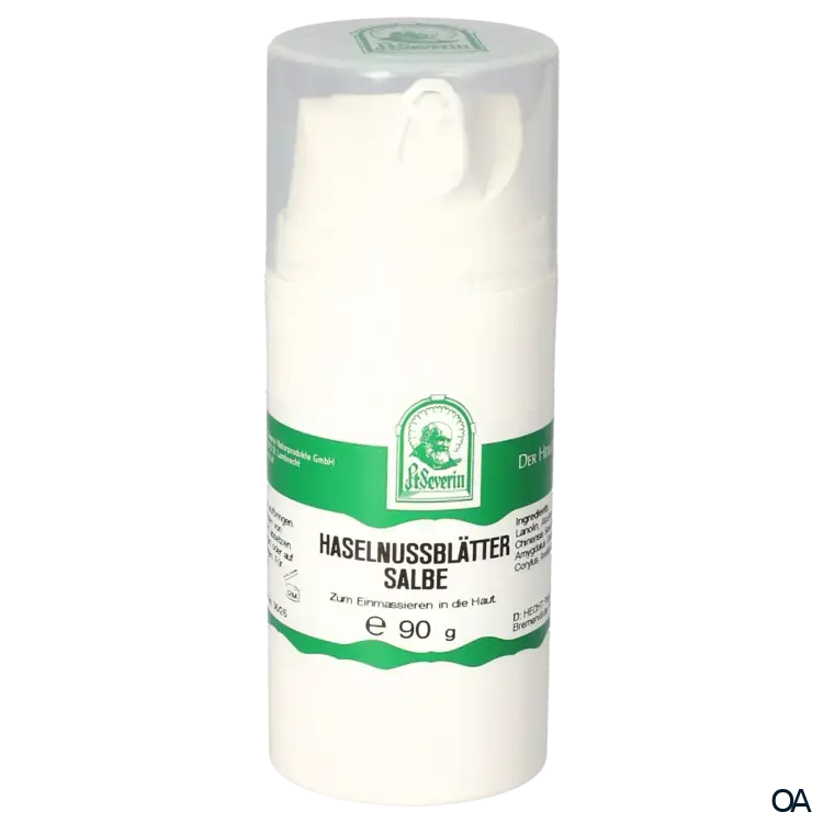Pater Severin Haselnussblätter Salbe Pater Severin Haselnussblätter Salbe