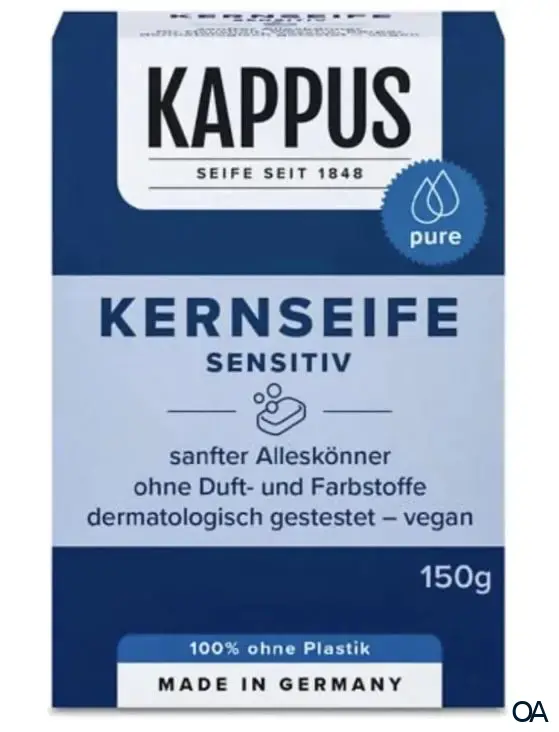 Kappus Kernseife Sensitiv Seifenstück Kappus Kernseife Sensitiv Seifenstück