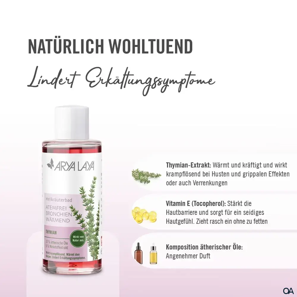 ARYA LAYA Heilkräuterbad Thymian - Atemfrei