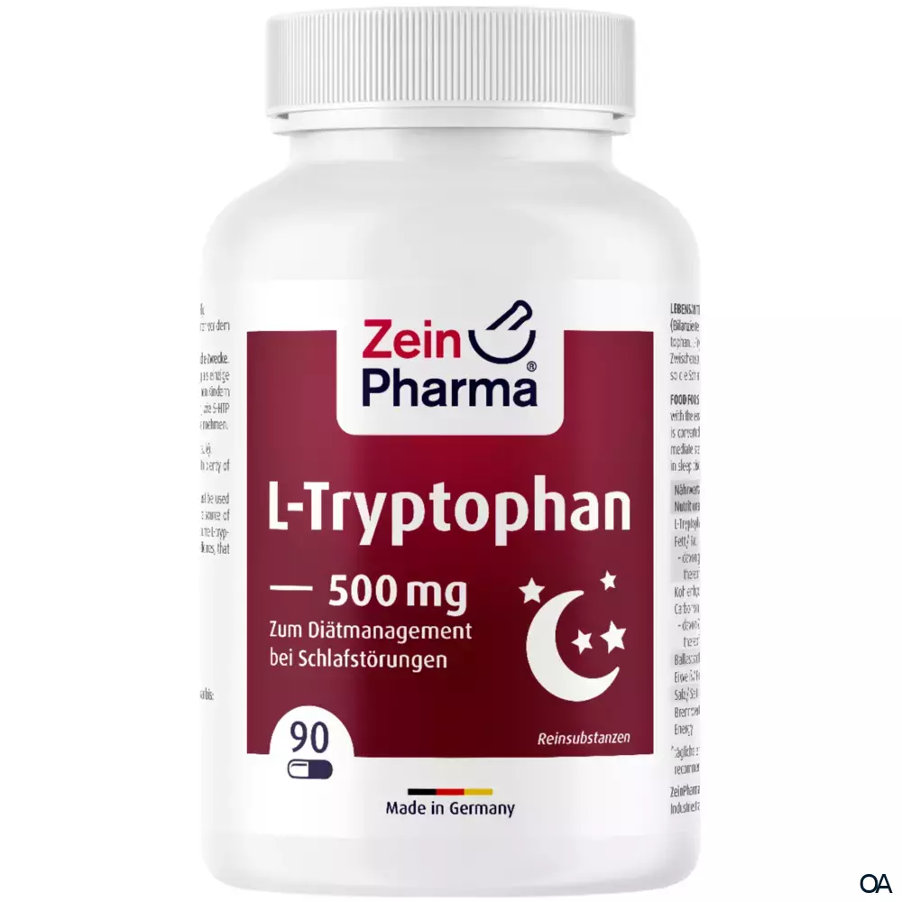 ZeinPharma L-Tryptophan 500 mg Kapseln ZeinPharma L-Tryptophan 500 mg Kapseln
