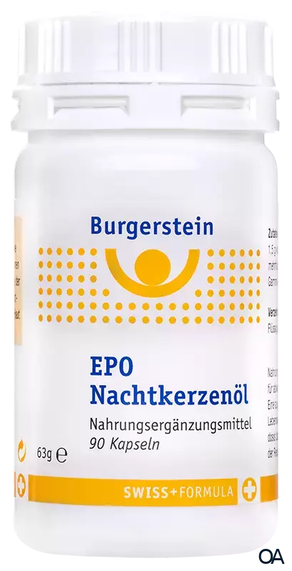 Burgerstein EPO Nachtkerzenöl Kapseln Burgerstein EPO Nachtkerzenöl Kapseln