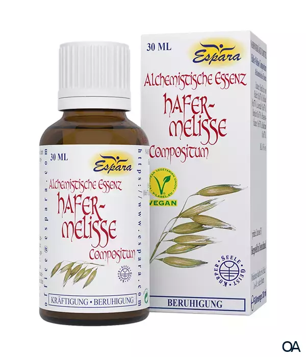 Espara Hafer Melisse Compositum Alchemistische Essenz Espara Hafer Melisse Compositum Alchemistische Essenz