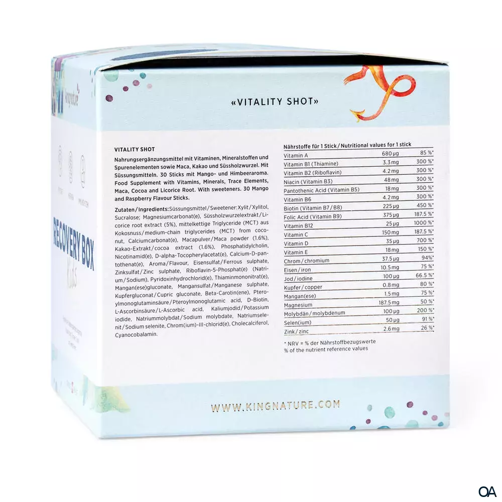 Kingnature Recovery Box Kids