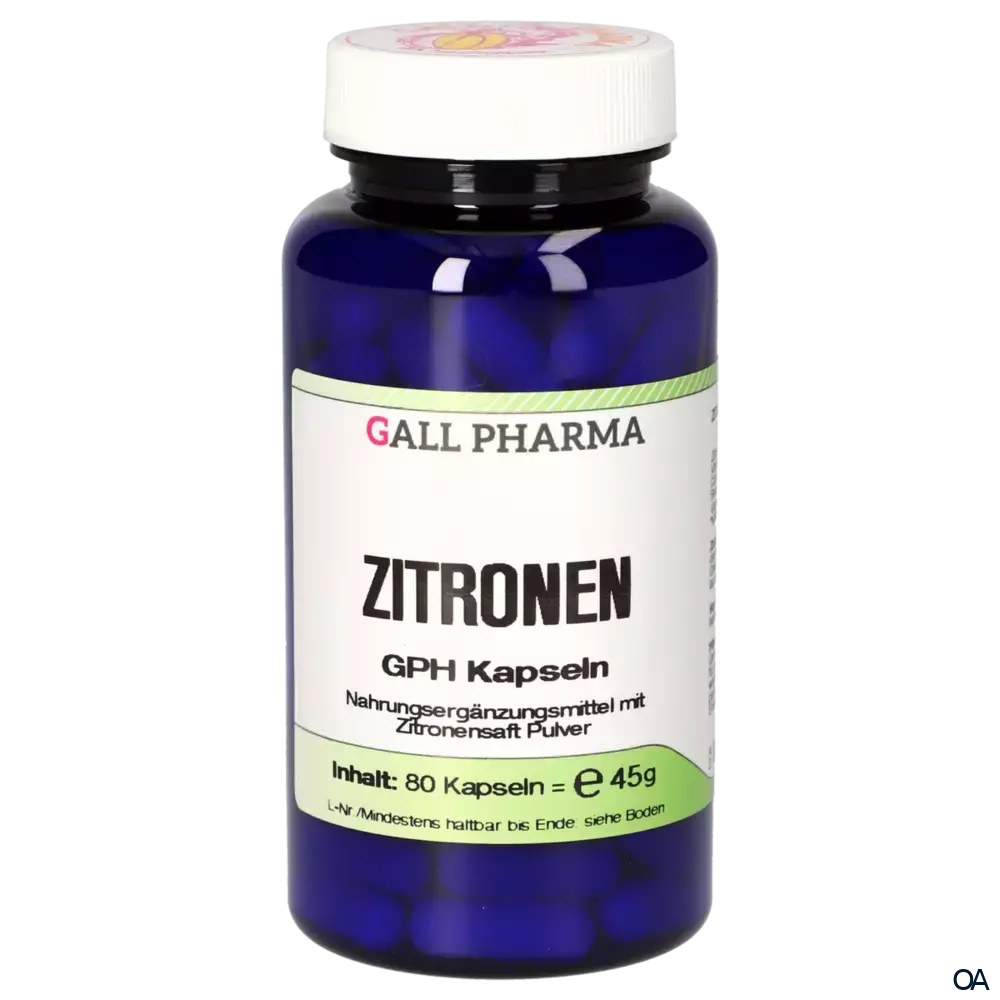Gall Pharma Zitronen Kapseln