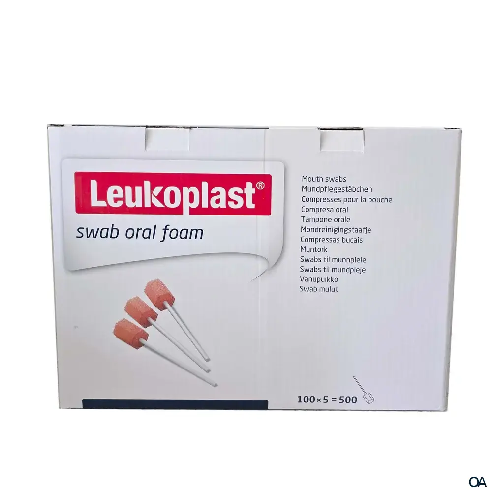 Leukoplast® Mundpflegestäbchen Weich Leukoplast® Mundpflegestäbchen Weich