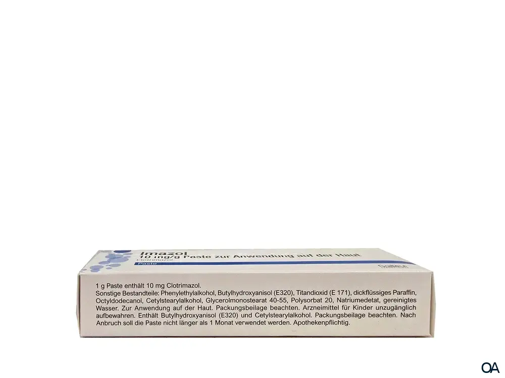 Imazol® 10 mg/g Paste zur Anwendung auf der Haut
