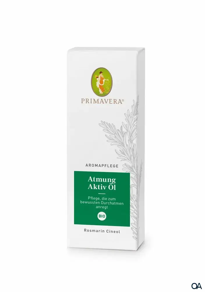 Primavera Aromapflege Atmung Aktiv Öl bio Primavera Aromapflege Atmung Aktiv Öl bio