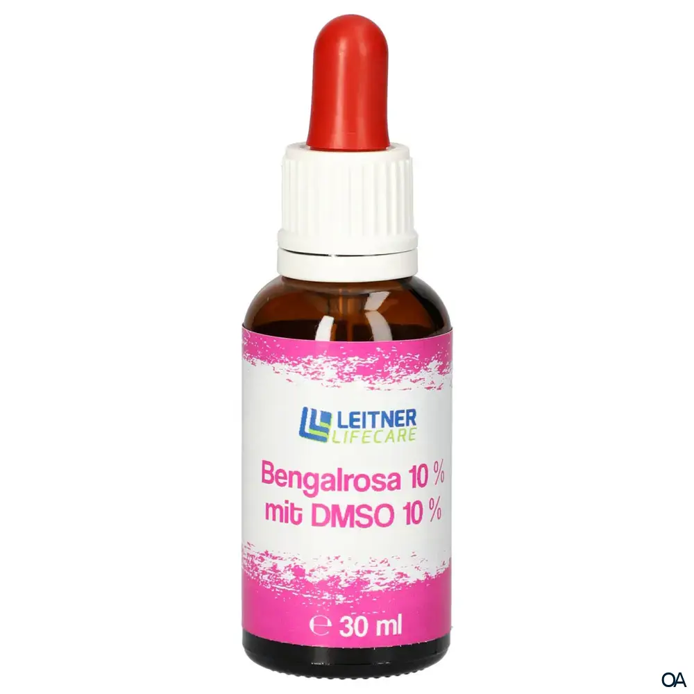 LEITNER Lifecare Bengalrosa 10 % DMSO 10 % Lösung