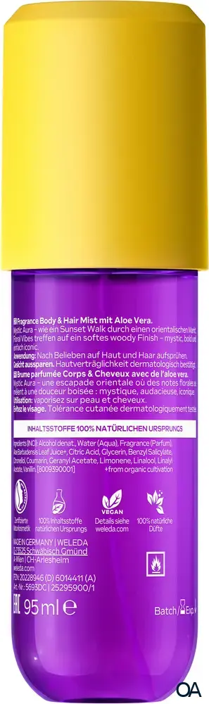Weleda Mystic Aura Fragrance Body & Hair Mist