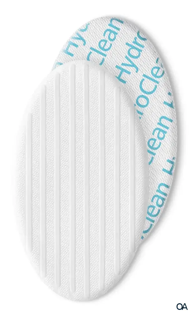 HydroClean® hydroaktive Wundauflagen oval, steril, 8 x 14 cm