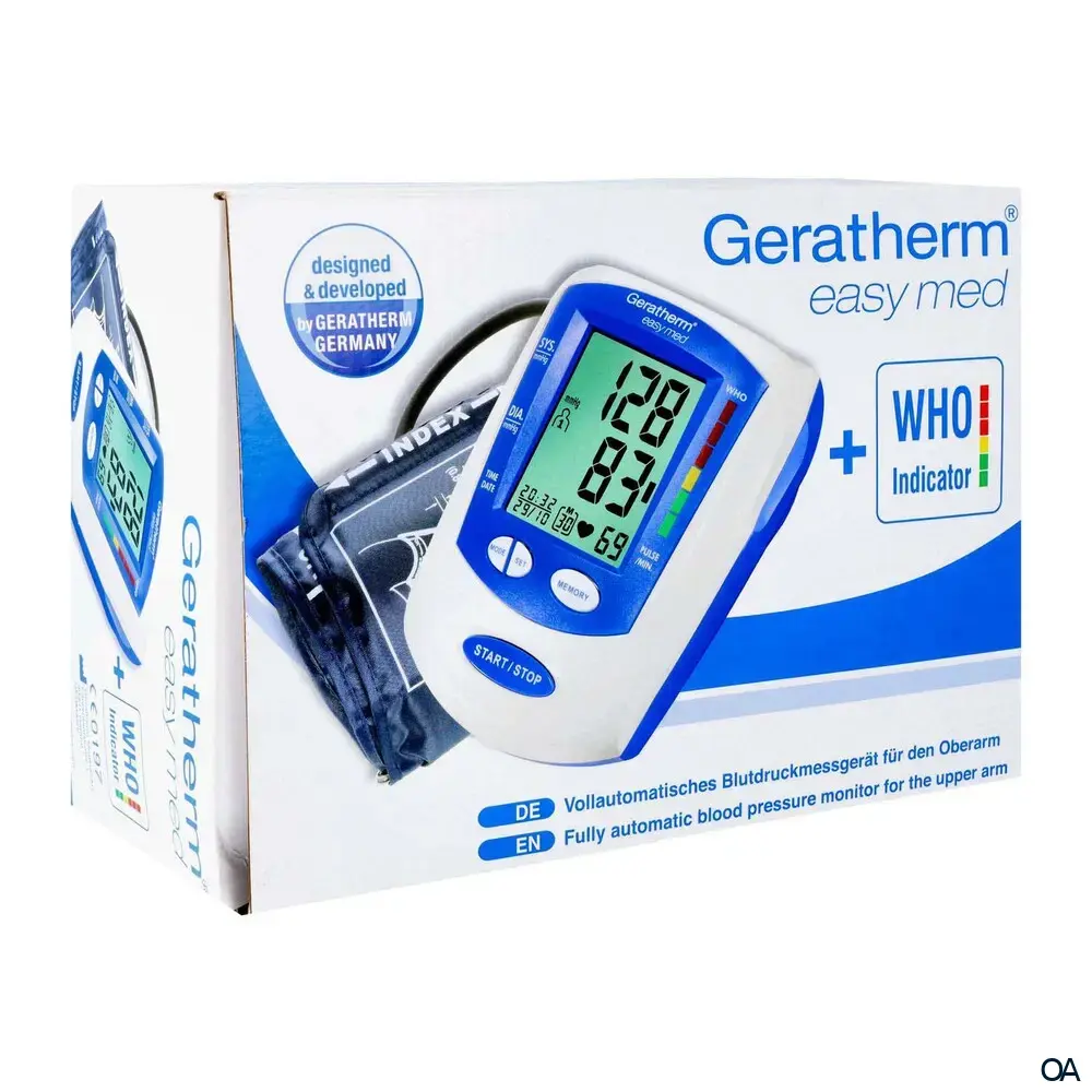 Geratherm® easy med Oberarm-Blutdruckmessgerät