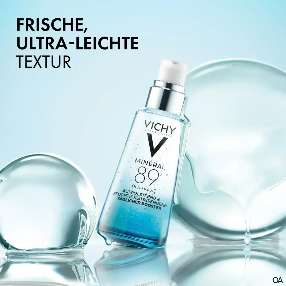 Vichy MINÉRAL 89 Feuchtigkeitsspendender und aufpolsternder täglicher Booster - Serum Nachfüllung