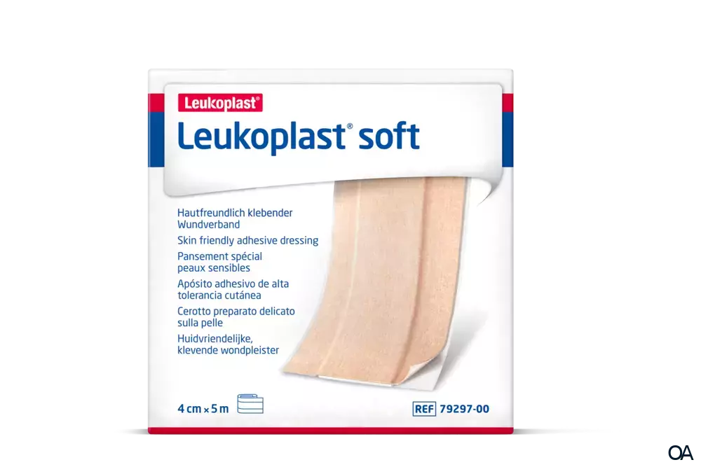 Leukoplast® Soft Wundschnellverband unsteril 4 cm x 5 m