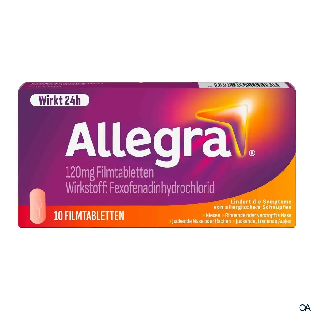 Allegra® 120 mg Filmtabletten Allegra® 120 mg Filmtabletten