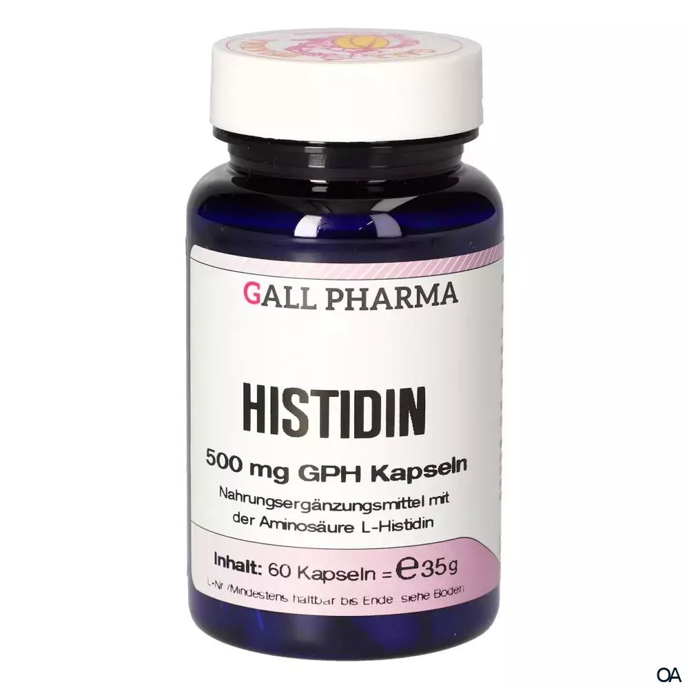Gall Pharma Histidin 500 mg Kapseln Gall Pharma Histidin 500 mg Kapseln