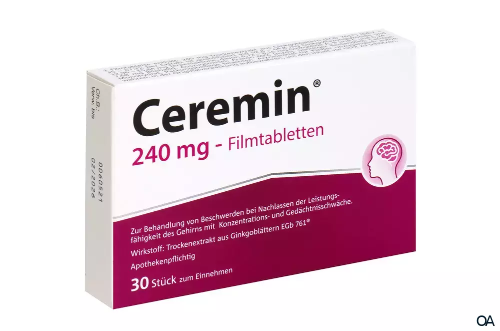 Ceremin 240 mg Filmtabletten Ceremin 240 mg Filmtabletten