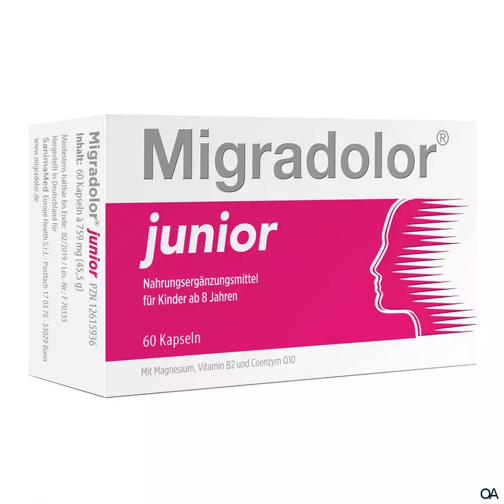 Migradolor Junior Kapseln