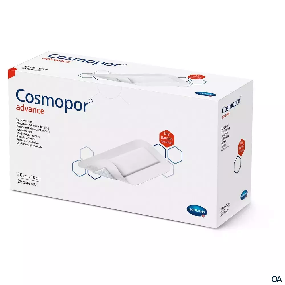 Cosmopor® Advance Wundverband 20 x 10 cm Cosmopor® Advance Wundverband 20 x 10 cm