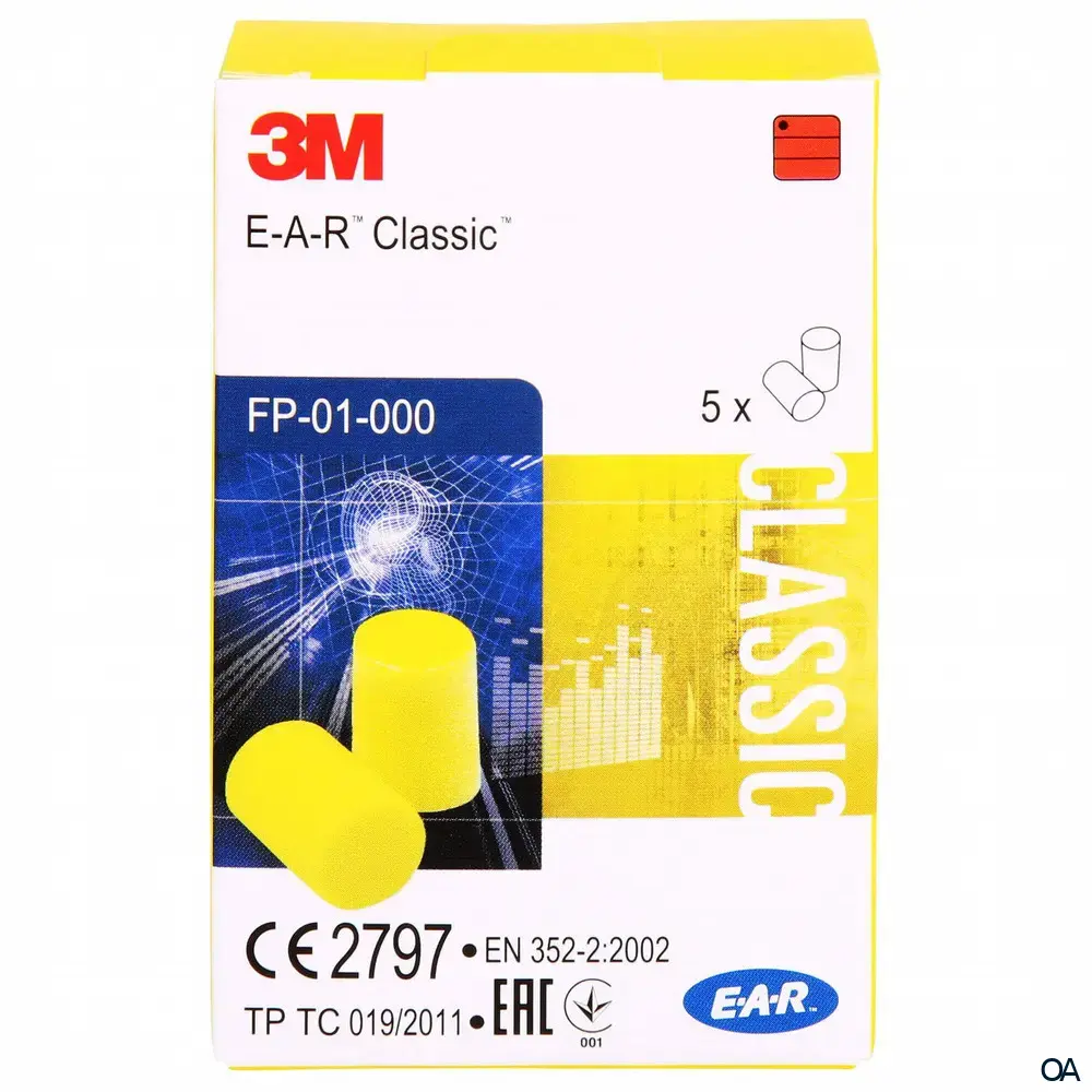 3M E-A-R™ Classic™ Einweg-Gehörschutzstöpsel 2 x 5 Stück