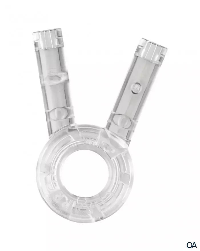 Curaprox UHS 425 Duo-Halter transparent + Schutzkappe