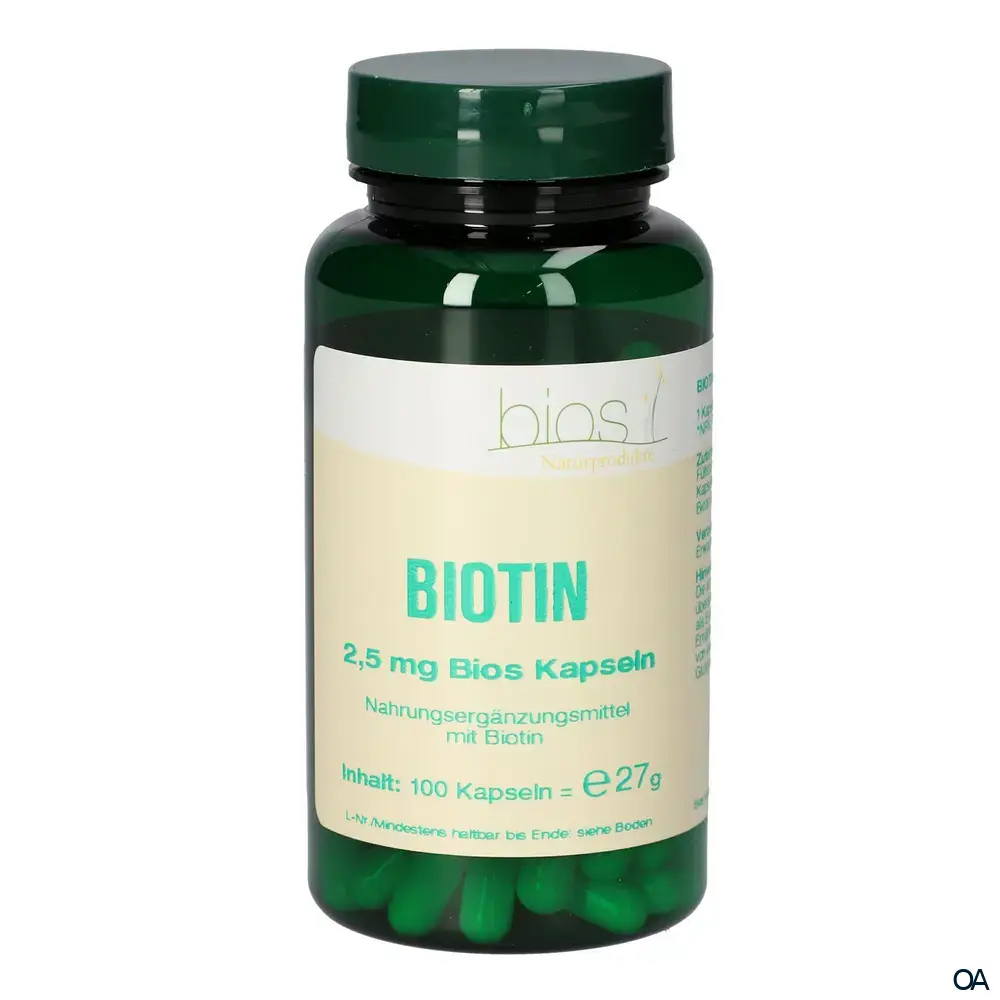 Bios Biotin 2,5 mg Kapseln