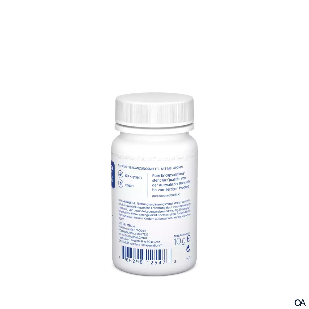 pure encapsulations® Melatonin Kapseln