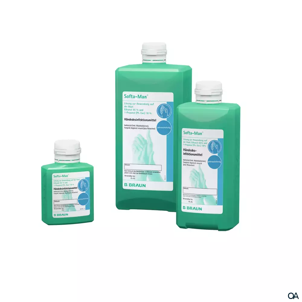 Softa-Man® Händedesinfektionsmittel Softa-Man® Händedesinfektionsmittel