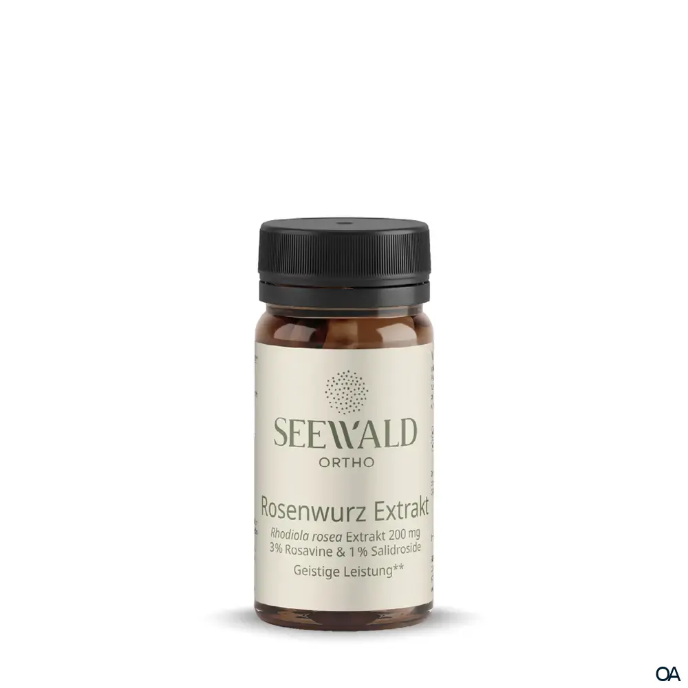 Seewald Ortho Rosenwurz Extrakt Kapseln