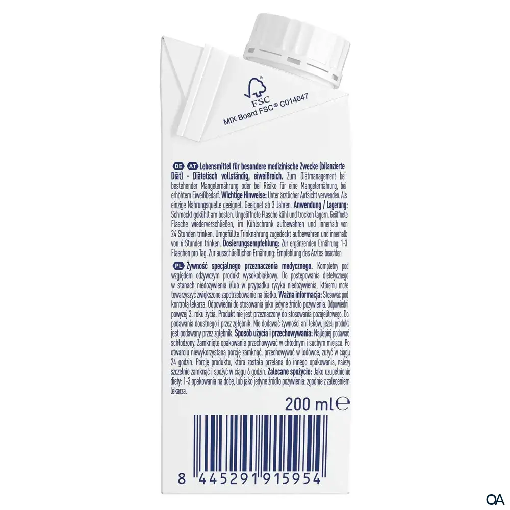 Resource® Protein Waldbeer Trinknahrung 200 ml