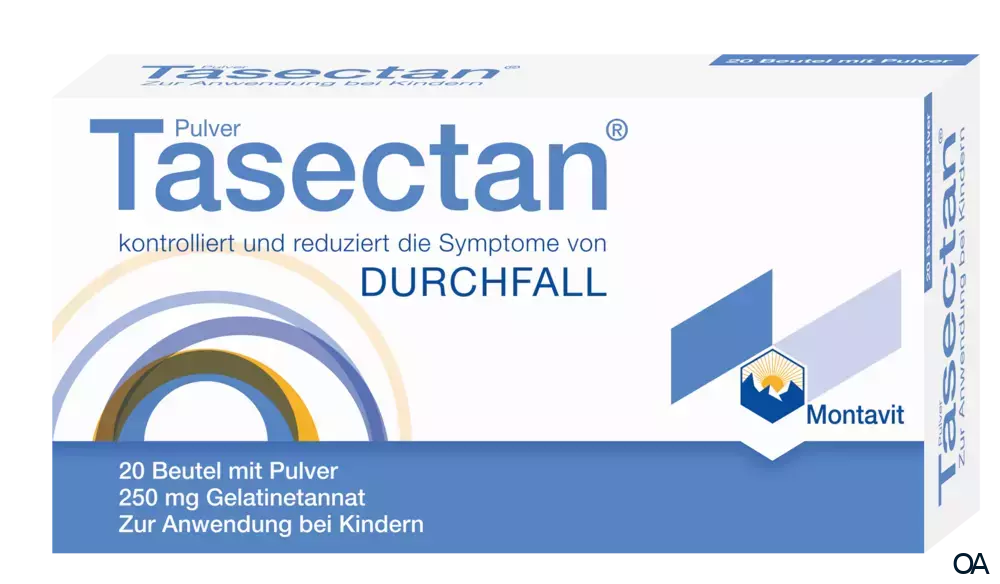 Tasectan 250 mg Pulver zur Anwendung bei Kindern Tasectan 250 mg Pulver zur Anwendung bei Kindern