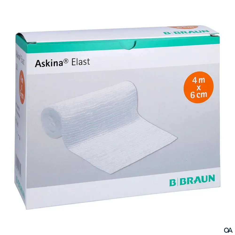 Askina® Elast Elastische Fixierbinde, 6 cm x 4 m
